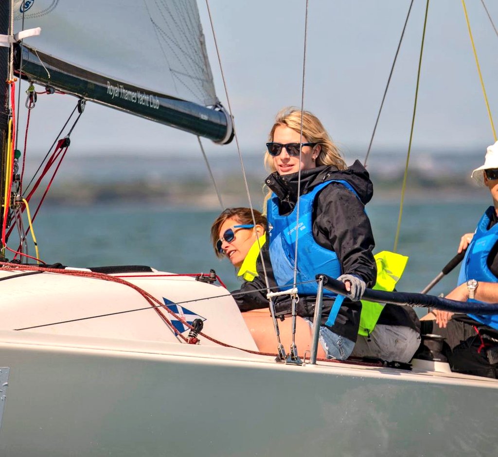 ollyfreedman's tweet photo. Thank you @DatschaUK for sponsoring @propsail_team again this year. Definitely better than last year for many reasons! Already looking forward to #PropSail2020;  @propski first though 😀. Thanks to @EstatesGazette for providing Alicia as a @datscha crew member! Pics by @van_lad https://t.co/b9blp0hbbM