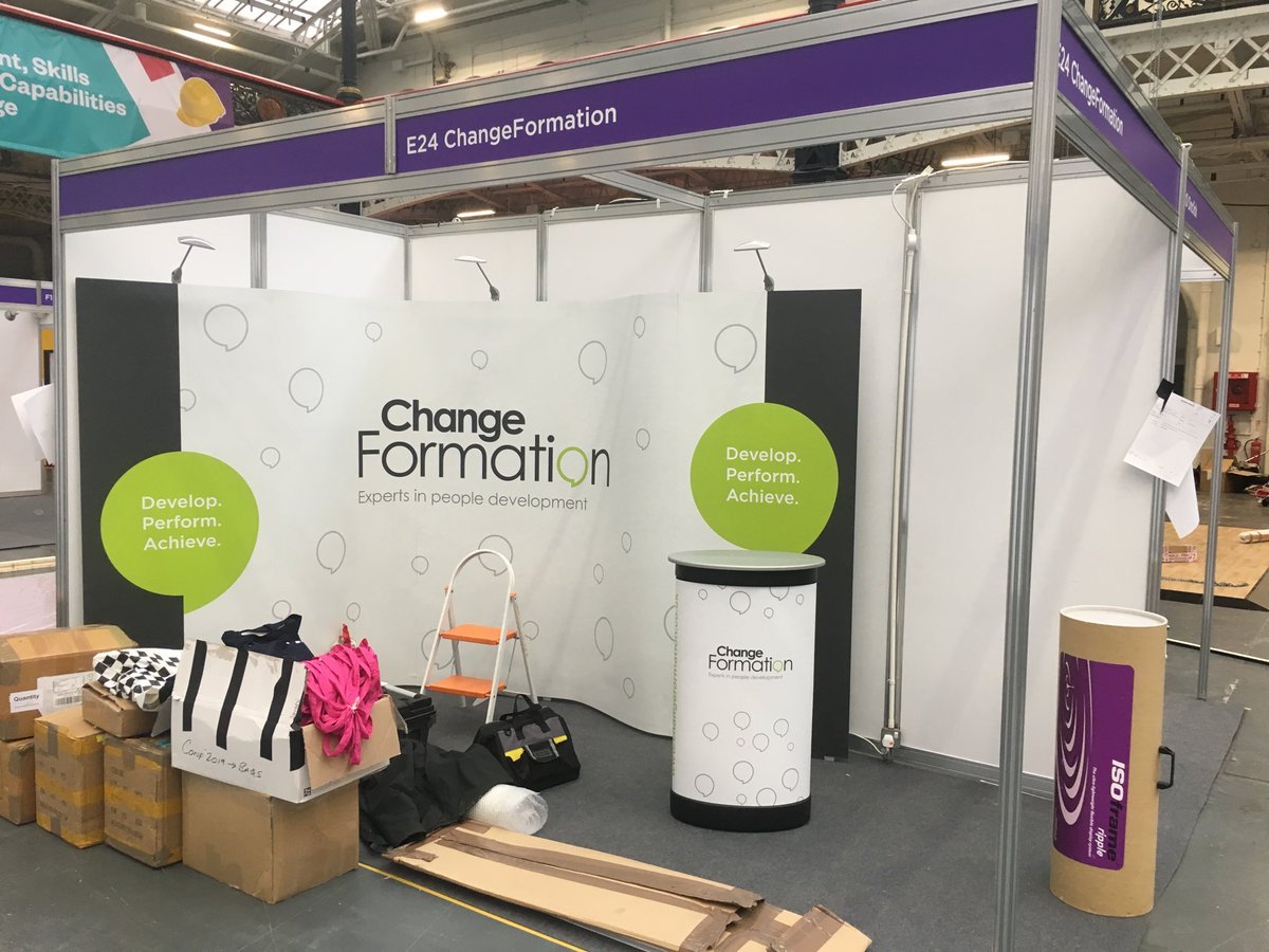 RobChange's tweet image. Exciting preparations underway at Olympia for #festivalofwork