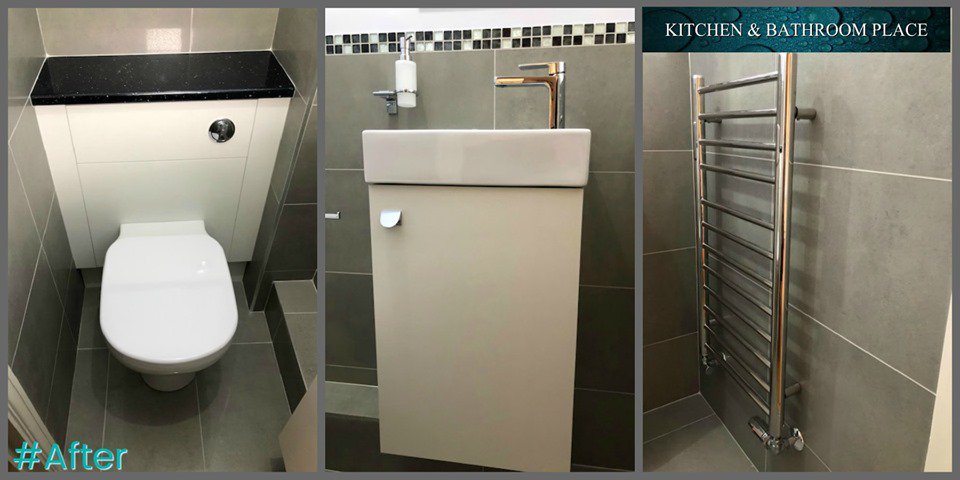 KandBPlace's tweet photo. 🌟We love our #Before &amp; #After photos.🌟

Check out the #BeforePhotos &amp; #AfterPhotos from our latest cloakroom design and installation project.

#KitchenAndBathroomPlace #DesignInspireInstall #BathroomDesign #KitchenDesign #BathroomInstall #KitchenInstall #Bathroom #Kitchen https://t.co/jjmRGSTirR