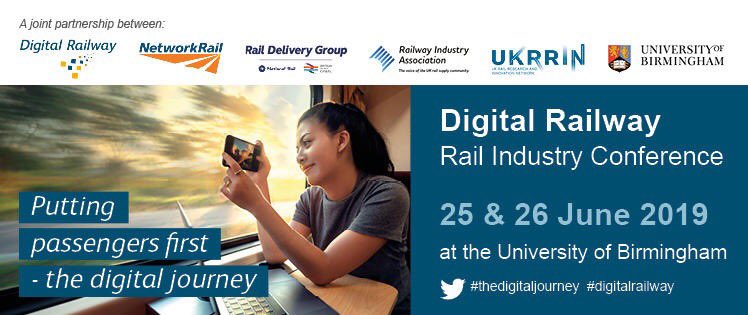 digitalrailway's tweet photo. Jessica Matthew, Deputy Director for Rail Digital Services for DfT, will be presenting on ‘Investing in our railway’ at the #digitalrailway Industry Conference. 

Register below to hear how the industry are collaborating to put our passengers first! 

https://t.co/mdPLxJ7Pkb https://t.co/8qptovnKd7