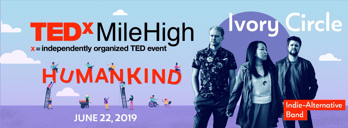 We’ve been asked to perform at #tedxmhhumankind at The Buell Theatre and we are so honored to be a part of this event! Connie will also be playing a solo set at the after party so come join us for a full day of music and inspirational talks 🎉
bit.ly/2FDkPgY
