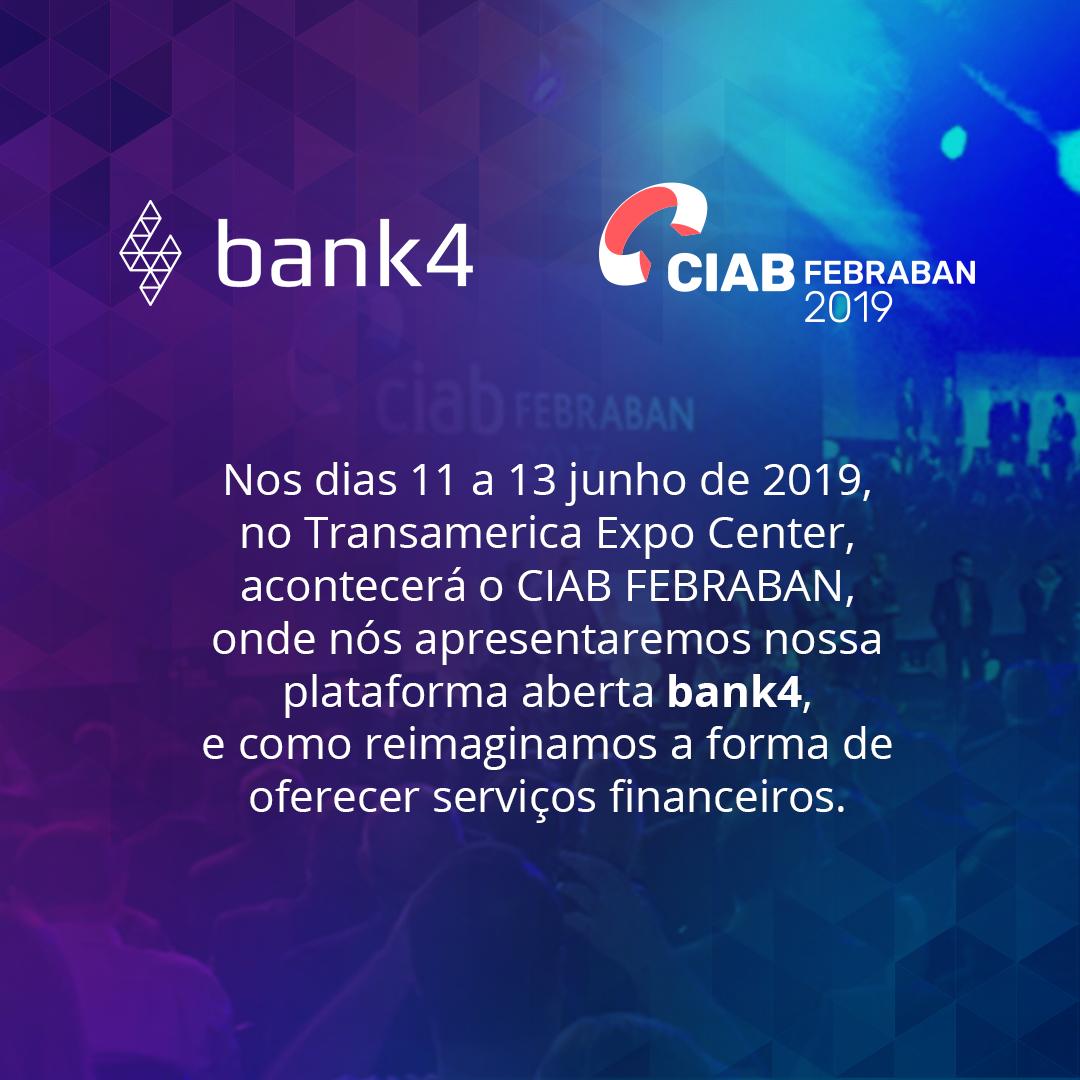 Sciensa_br's tweet photo. Quer descobrir como o bank4 pode acelerar sua fintech?

#sciensa #bank4 #Ciabfebraban2019 #fintechs #tecnologia https://t.co/NwgUgXP6sO