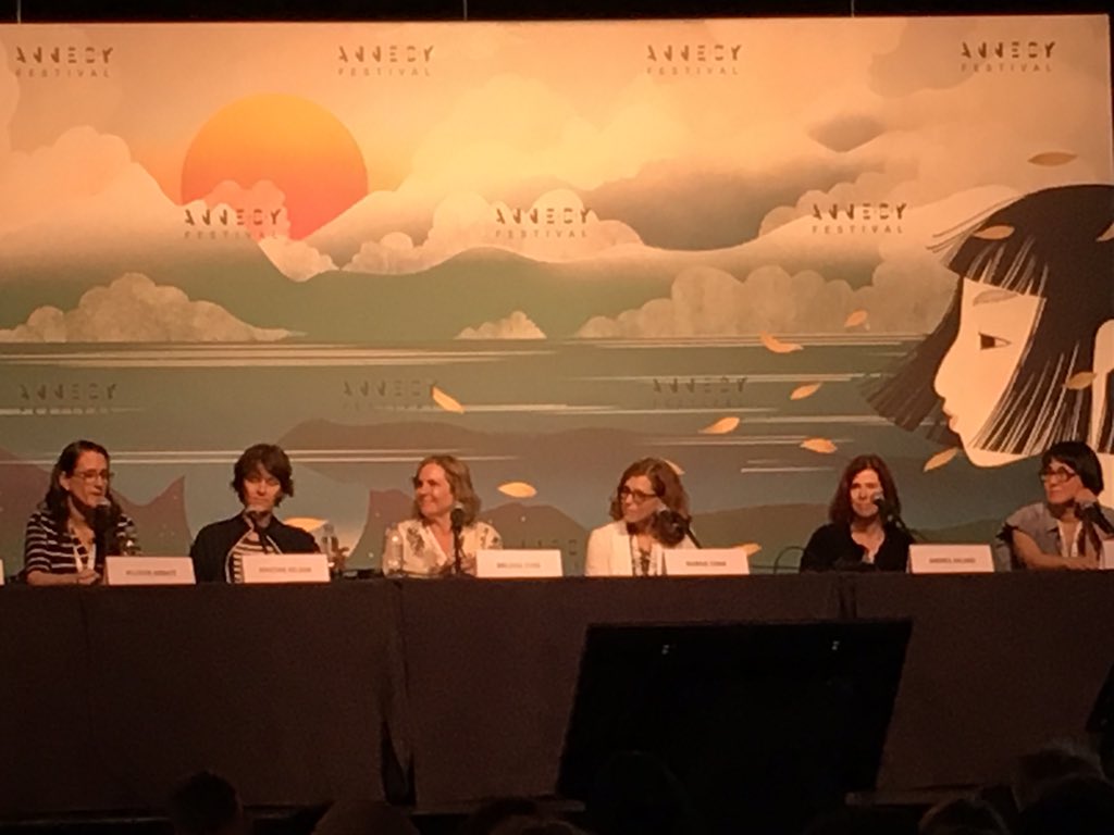 dreamworksjobs's tweet photo. Phenomenal representation of female leaders across multiple Animation studios including our very own, Margie Cohn, President of @DWAnimation 👏🏽
@wia_animation #WomeninAnimationWorldSummit #animation #femaleleaders #representation @annecyfestival #DreamWorksatAnnecy https://t.co/kRHp5D1fps