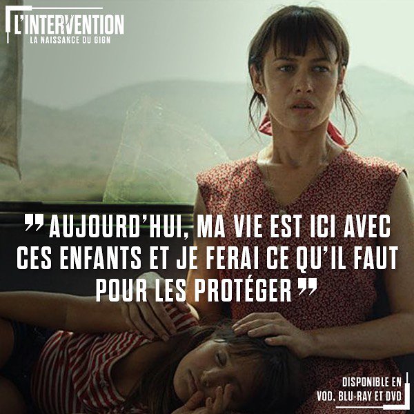 OlyaKurylenko's tweet photo. L'INTERVENTION, une histoire vraie et touchante qui raconte la naissance du GIGN. Disponible en Blu-Ray, DVD et VOD ! #LIntervention #15MinutesOfWar https://t.co/1IKUh0wUKv