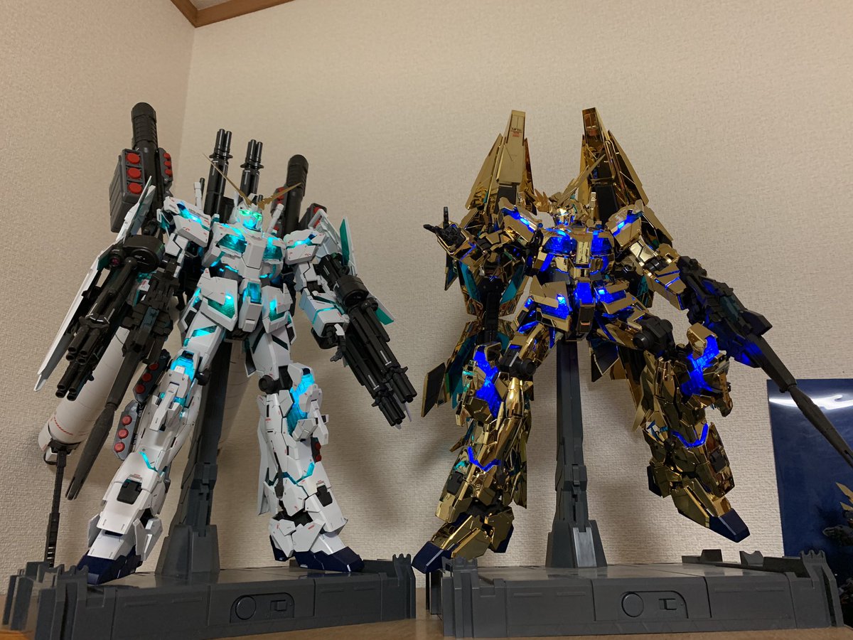 全塗装PGフルアーマーユニコーンガンダム 最終決戦 PG フルアーマーユニコーンガンダム（最終決戦Ver．）｜mugiさんの