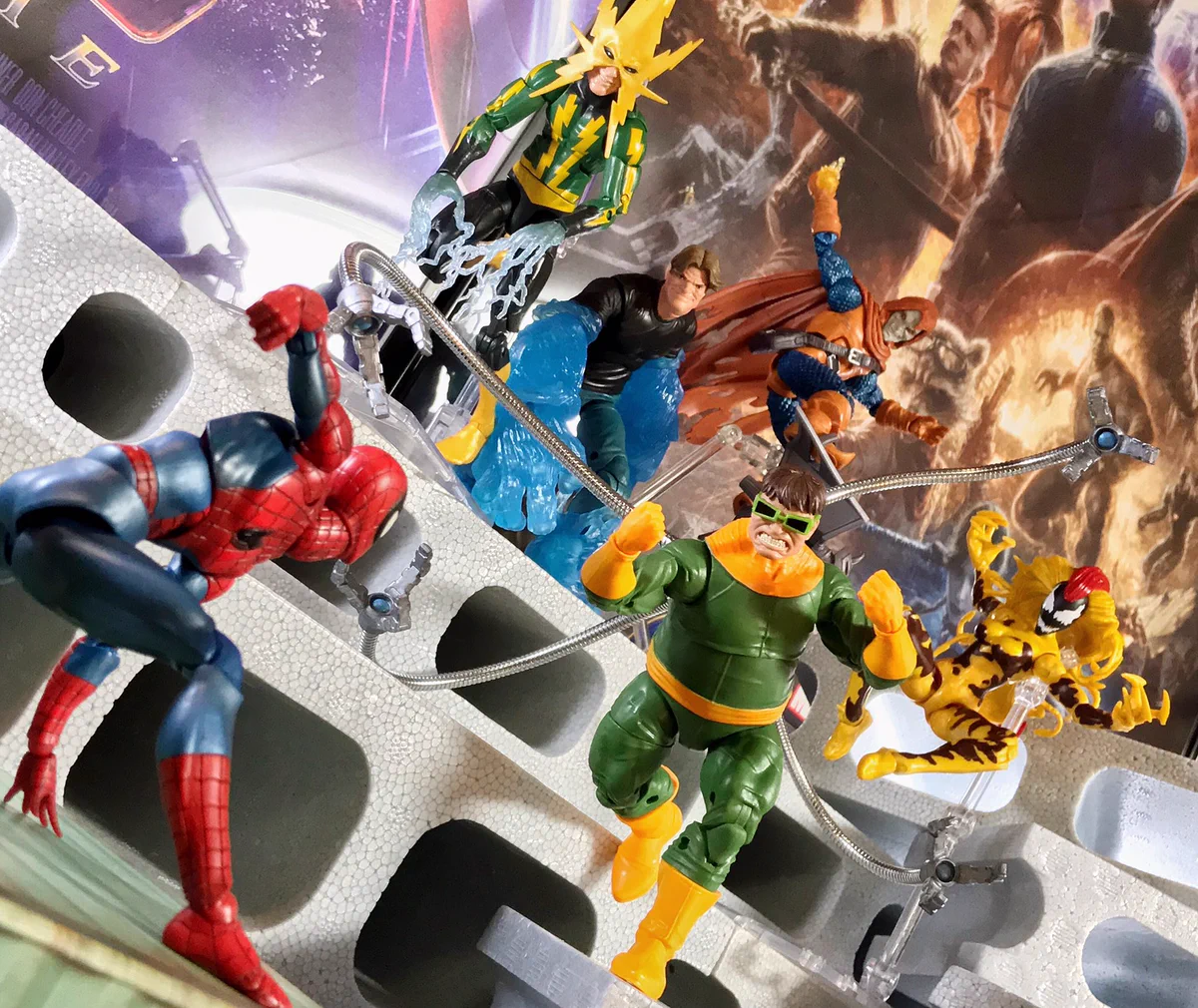 マーベルレジェンド　USJシニスターシンジケート　ユニバセット　スパイダーマン D8tNHD1VsAIyEKX?format=webp&