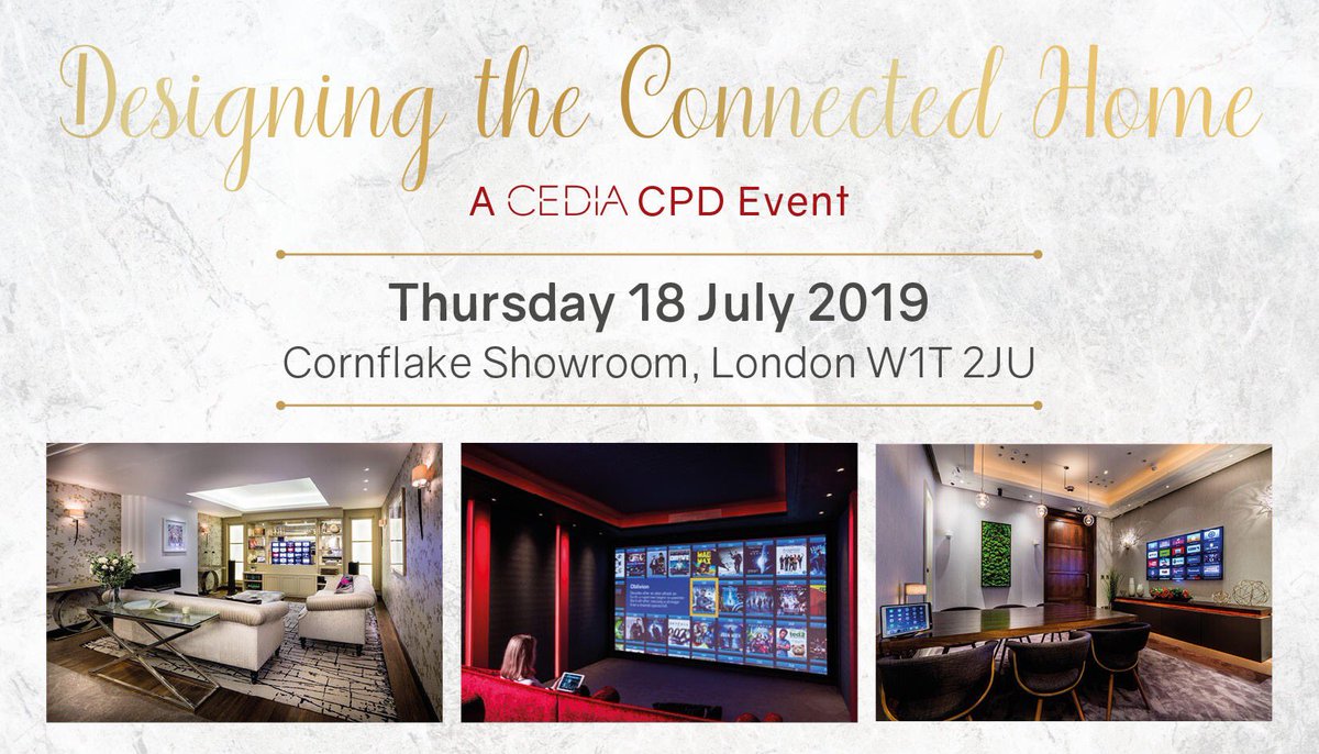Cornflake (@theartofcontrol) on Twitter photo We are co-hosting a CPD event with <a href="/CEDIA_EMEA/">CEDIA EMEA</a> on Thursday 18th July! If you’re interested in getting hold of an invite to the event then send us a DM or email us at info@cornflake.co.uk #cedia #designer #event #cpd #host #emea #uk #design #smarthome #luxury #london #engineer We are co-hosting a CPD event with <a href="/CEDIA_EMEA/">CEDIA EMEA</a> on Thursday 18th July! If you’re interested in getting hold of an invite to the event then send us a DM or email us at info@cornflake.co.uk #cedia #designer #event #cpd #host #emea #uk #design #smarthome #luxury #london #engineer