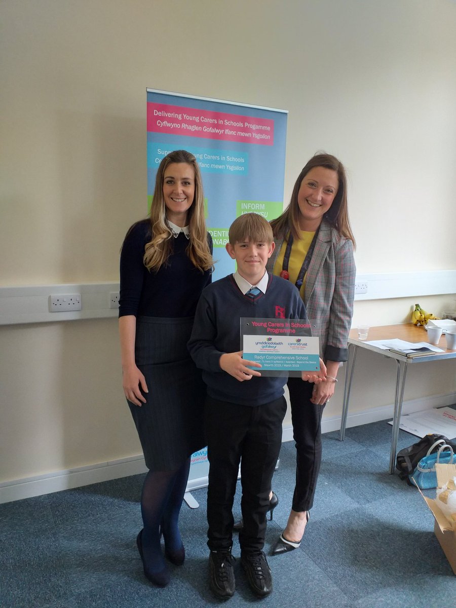 RcsWellbeing's tweet photo. Incredibly proud to receive the Young Carers award for 'Beyond Basics' @radyrcs from @carerstrustsew
We work hard to identify and support our young carers in school and are very proud of every single one of them.
#youngcarersweek https://t.co/zisF1EcKDp