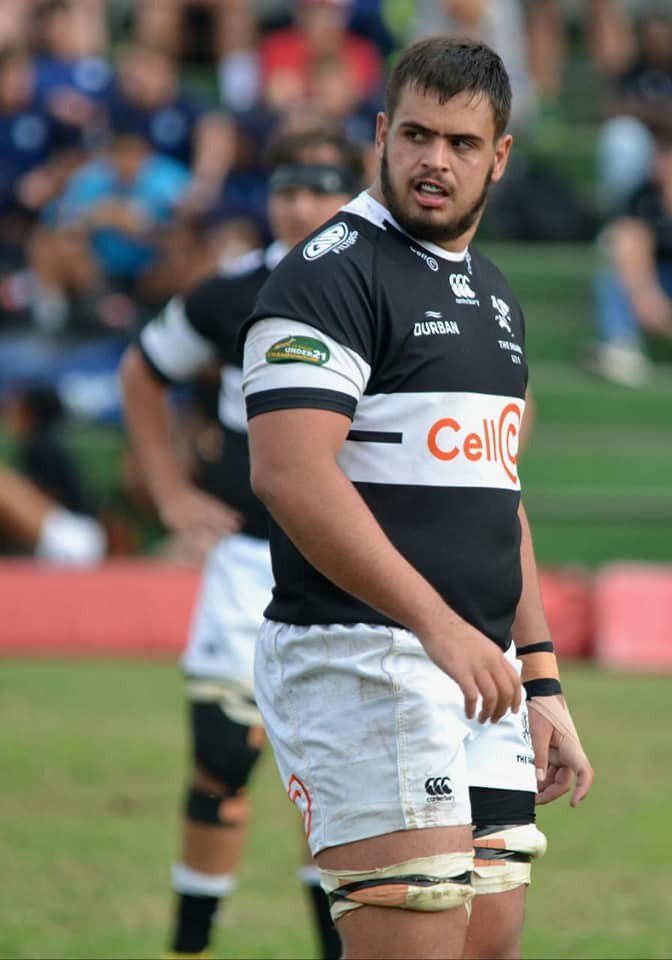VCSportsLife's tweet photo. The IIE’s Varsity College Rugby club had no less than 6 players in the 22 man Sharks XV team that beat SWD in Cape Town on Sunday. #VCDBN's  Dylan Weideman &amp; Maarten Holtzhausen were joined by Jacques Ackerman, Rynardt Jonker, Leolin Zas &amp; Rogers Zondi.  #VCsportslife  #VCRugby https://t.co/MJ17nvCfEJ