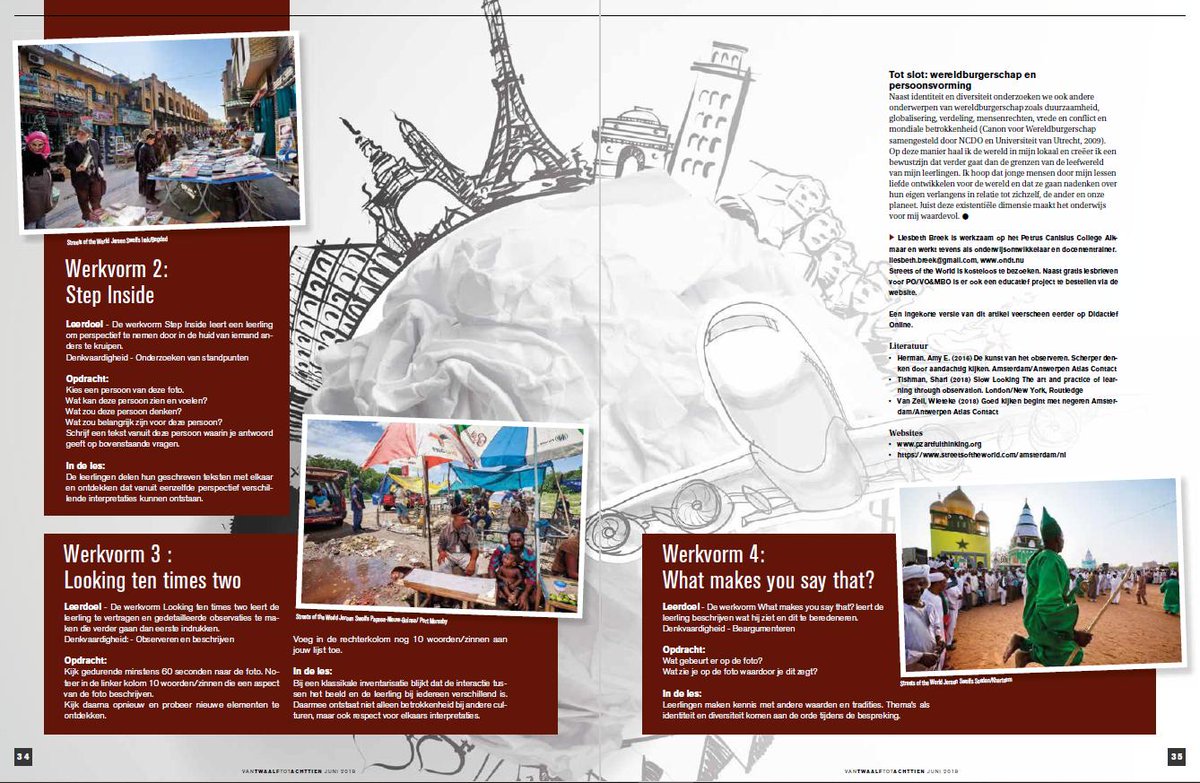 Geïnteresseerd in (wereld)burgerschap in PO/MBO/VO? Lees dit mooie nummer van Van 12 tot 18: Burgerschap of de kunst van het samen leven!
Ik laat zien hoe je d.m.v. foto's hier aandacht aan kunt besteden. #slowlooking
Dank aan @valktekst <a href="/jeroenswolfs/">Jeroen Swolfs</a> streetsoftheworld.com/amsterdam/nl