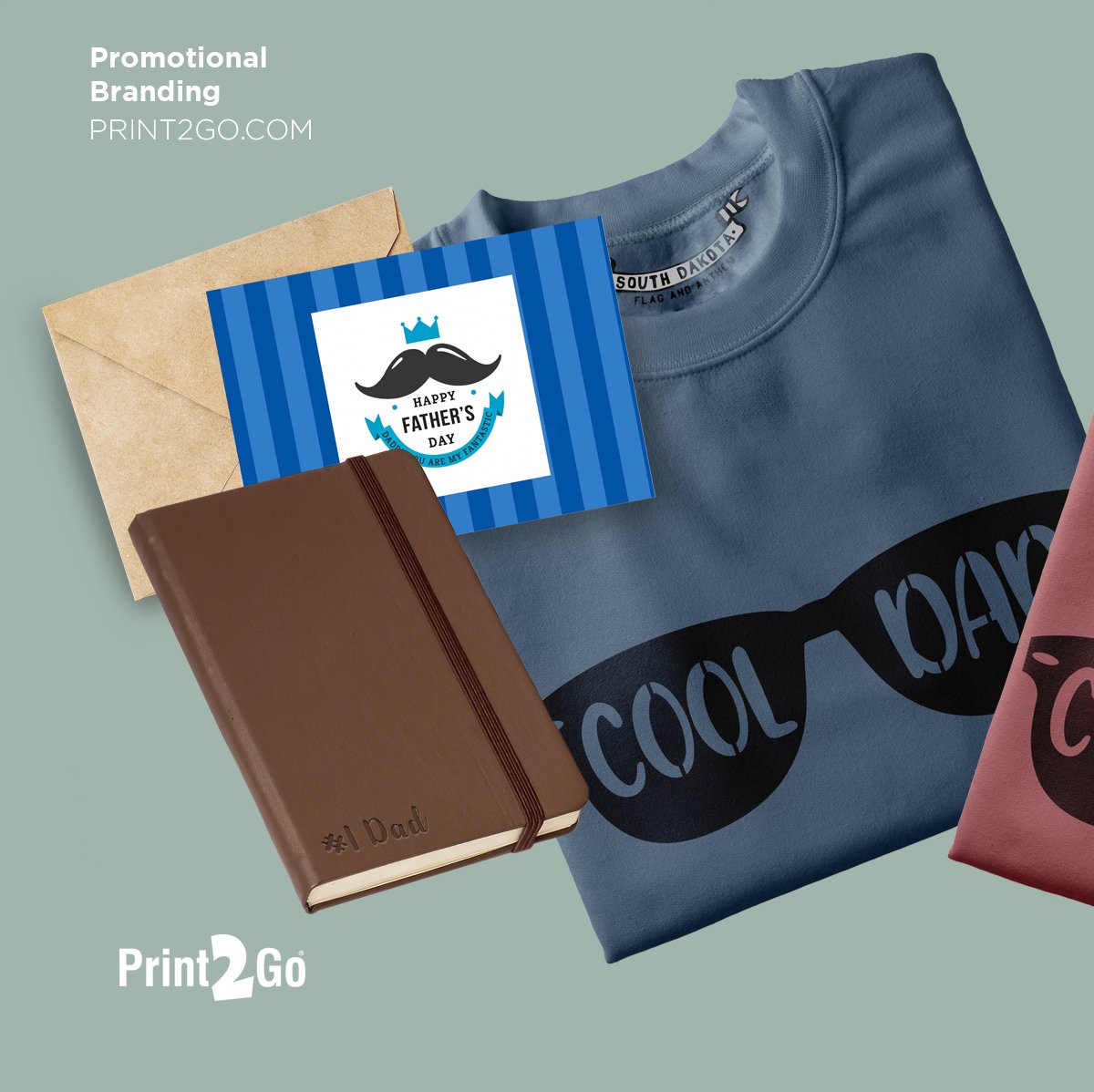 Print2GoCanada's tweet photo. Father’s Day is just around the corner, and the perfect way to let your Dad know how much you love him is with our personalized gifts. Order a custom made t-shirt plus a personalized agenda to make his day that much more special. 😊 https://t.co/WuU0cwQUar