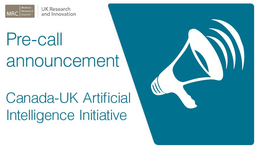 The_MRC's tweet photo. We will shortly be launching a call to develop collaboration in AI between researchers in Canada &amp; the UK, together with @ahrcpress, @EPSRC, @ESRC, @CIHR_IRSC, @NSERC_CRSNG
&amp; @SSHRC_CRSH: https://t.co/i9AG7R1c5k https://t.co/1IhgaeYtJf