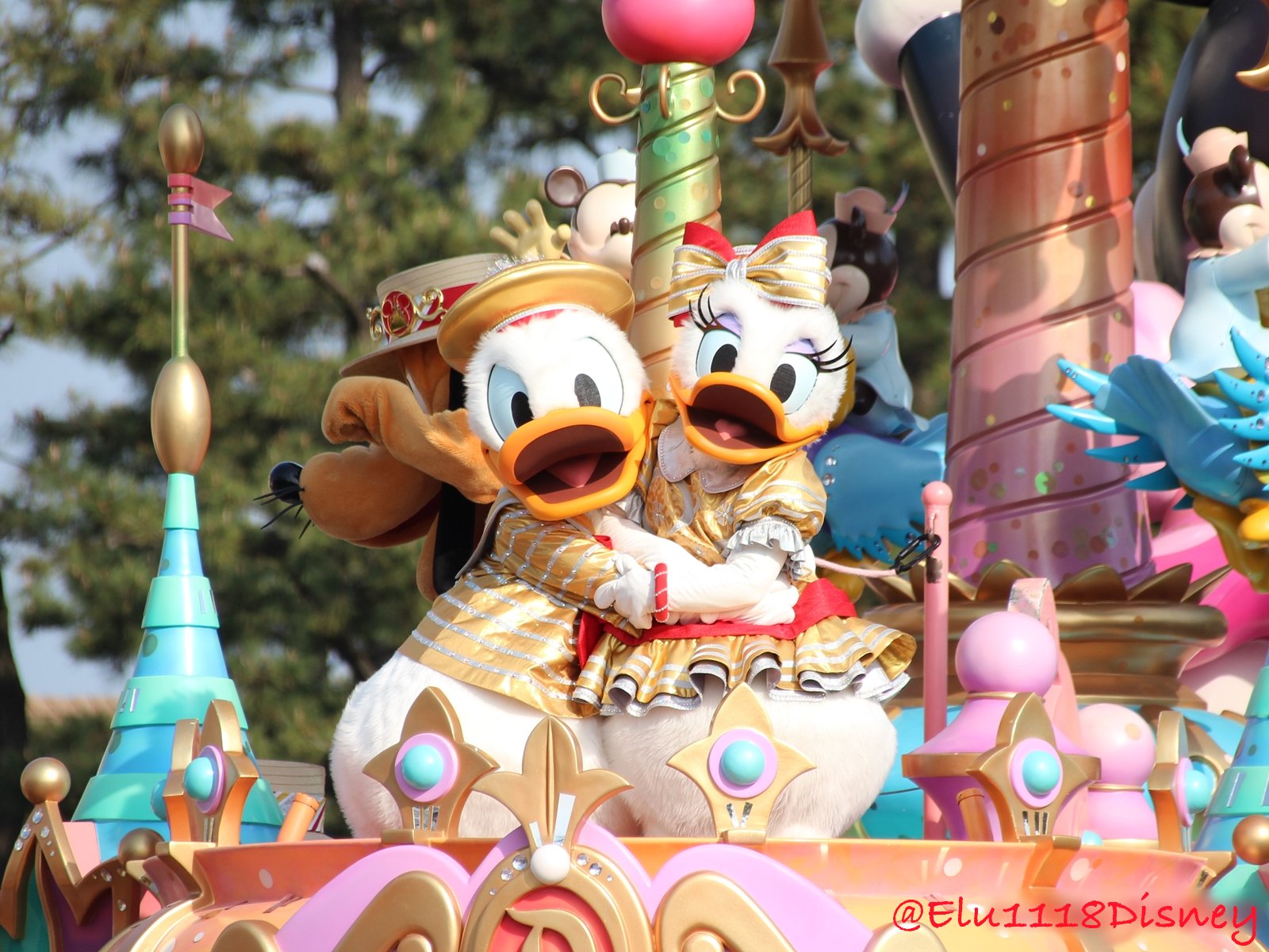 Twitter 上的 Elu 18 4 4 ハピネス イズ ヒア その Disney Tdl ハピネスイズヒア ドナルドダック デイジーダック プルート T Co Tzkbtjvyfy Twitter
