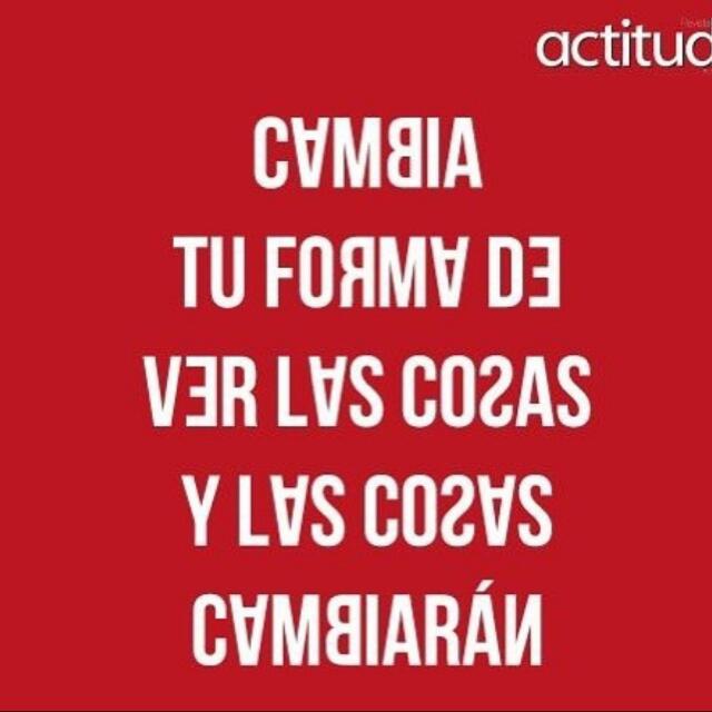 Tu actitud #BuenosDiasATodos
 cambia el universo en que vives. #FelizLunes 
Date esa oportunidad hoy.  #FelizSemana