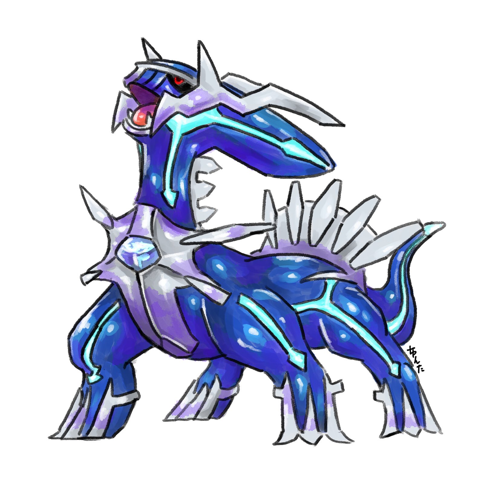 相澤チュン Twitterren ディアルガ ポケモン ポケットモンスター 絵描きさんとつながりたい イラスト好きさんと繋がりたい T Co Lzs48nhia2 Twitter