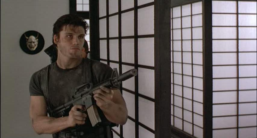 The 1989 Punisher movie was even more blunt with this, and I kid you not, saw Frank Castle put aside his differences with the mafia to team up and take on the Yakuza. Like, that's actually the plot. Japanese companies as fronts for organised crime is a running theme in the 80's.