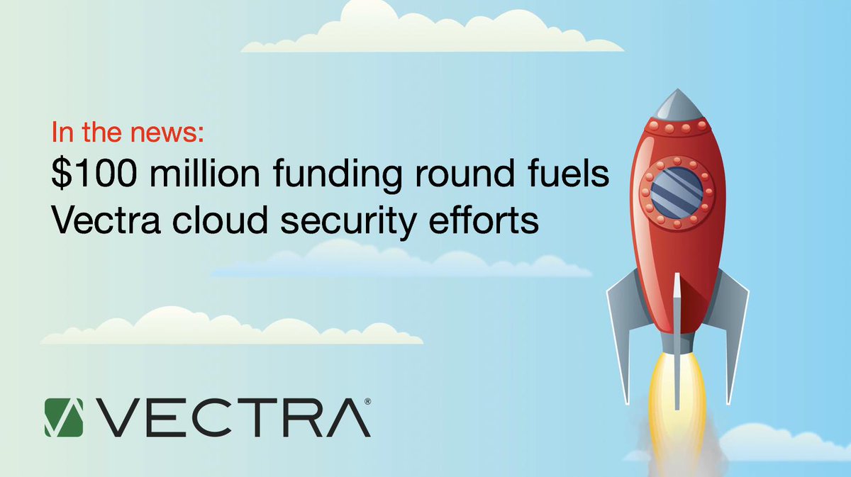 Vectra_AI's tweet image. Vectra, the leader in network threat detection and response (NDR), today closed a $100 million round of funding led by @TCVTech, one of the largest growth equity firms backing private and public technology companies.

Read more: vectraai.ai/2QYzN4X