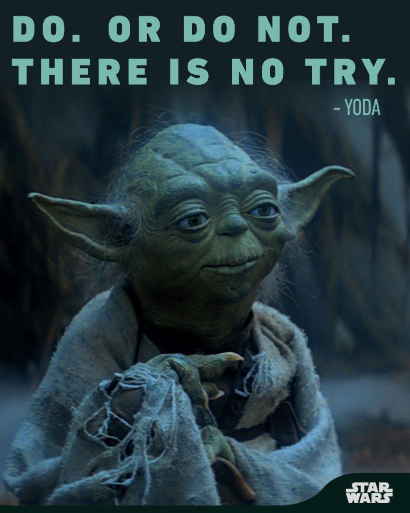 starwars's tweet image. “You must unlearn what you have learned.” #MondayMotivation