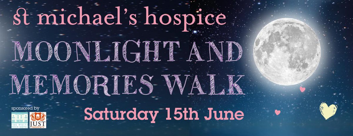 Will you be joining us for the Moonlight and Memories Walk tomorrow night (15th June)?

It's not too late to sign up. Come along to <a href="/whiterockhotel/">The White Rock Hotel</a> from 8pm tomorrow to buy your tickets (cash only). Warm-up with Jas-Fit @ 8.45pm, walk begins <a href="/Hastings_Pier/">Hastings Pier</a> at 9pm.

Tickets £15.