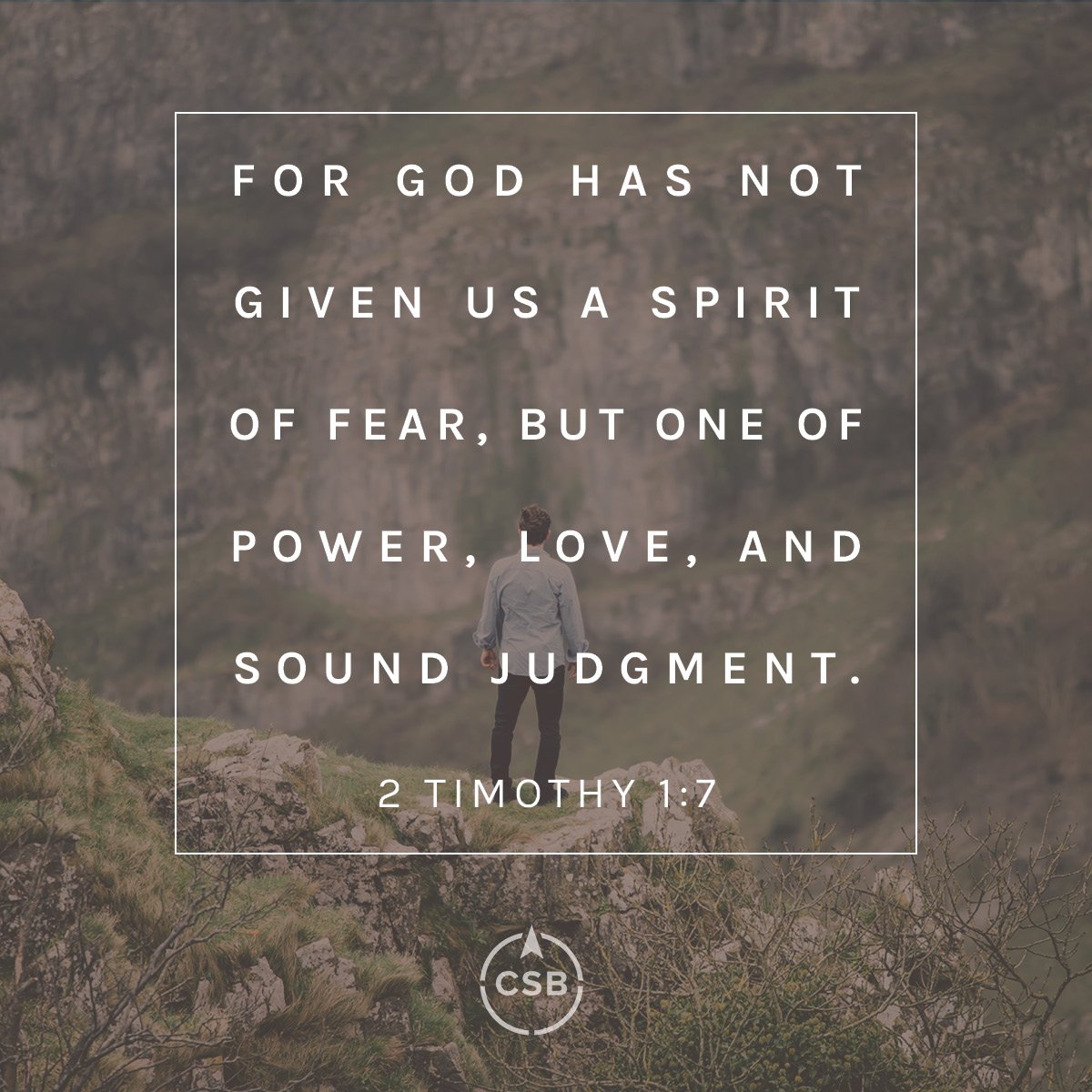 god has never given us the spirit of fear