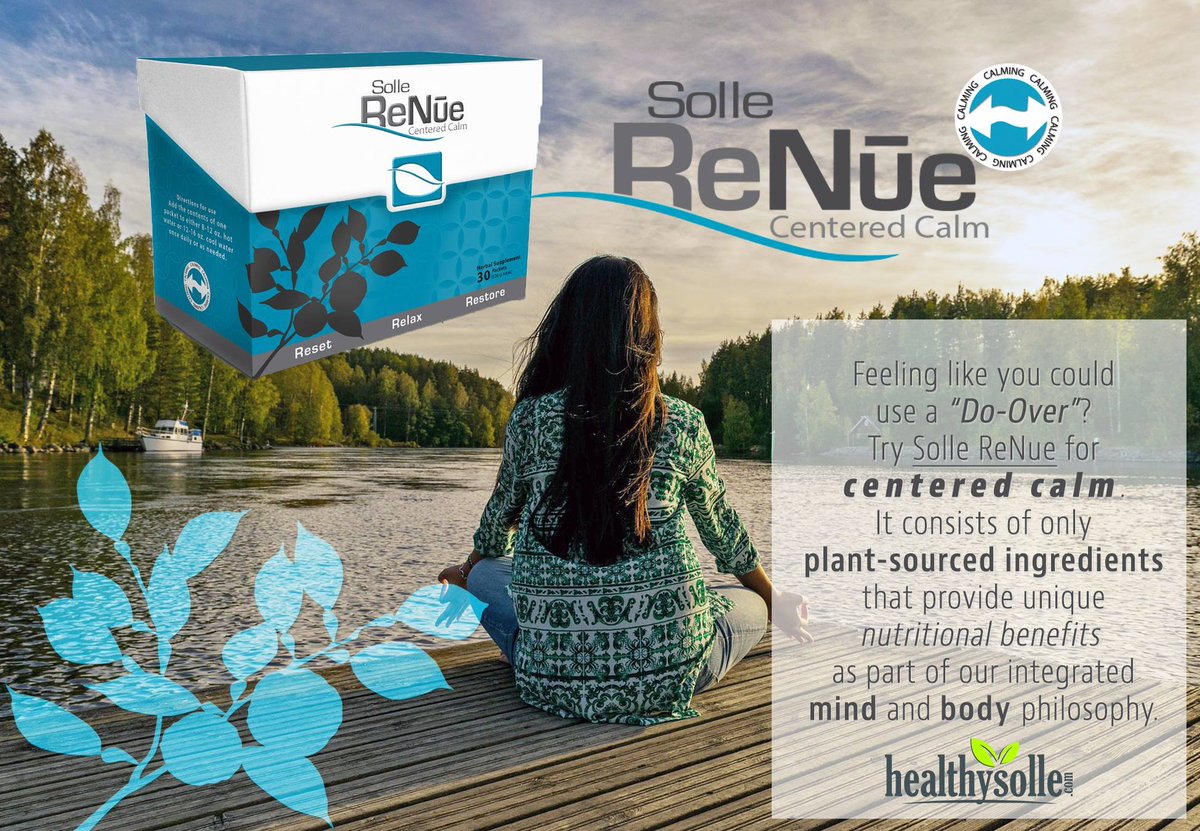 HealthySolle's tweet photo. Live a stress-free, relaxed, and calm life with the help of Solle Renue! #healthysolle #balance #sollenaturals #stressfree #staycalm https://t.co/Ja6dw4jfE8
