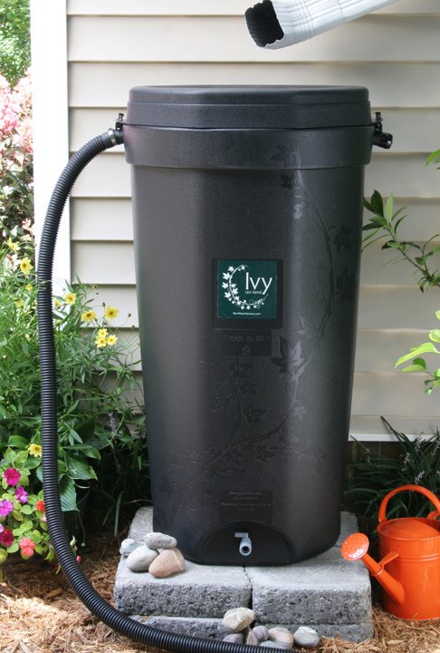 Feed your lawn &amp; garden without your water bill getting full - add an Ivy rain barrel at home! You can purchase one directly from us at wholesale cost. Learn more and order yours here: durhamnc.gov/1062/Rain-Barr….