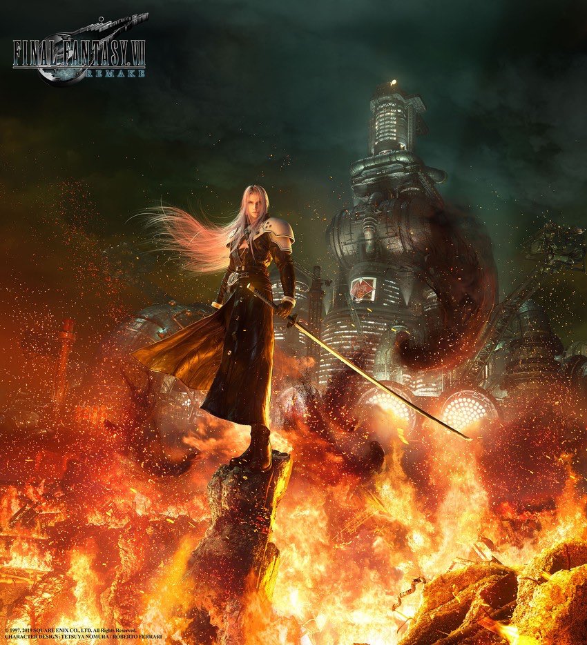 IttyBittyPixel's tweet photo. Daddy looking shaaarp 👌👌👌🖤🔥
#FF7remake #sephiroth #daddyalert #SquareEnixE3 #SquareEnix https://t.co/mbRnE1SXKo