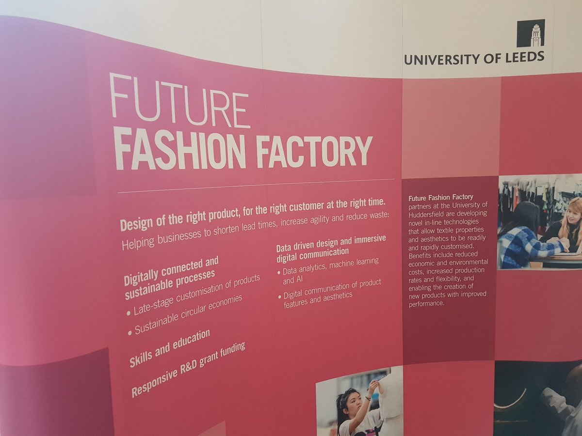 UKRI_News's tweet photo. One of our #UKRI2019 exhibits looks at the fashion industry and how haptic technology can digitise fabrics and share how they 'feel' around the 🌍.

Working with industry names like @Burberry, @Raeburn_Design and @FutureFashionF, It's a truly innovative use of tech.

#UKRI2019 https://t.co/R6CLj8BsZf