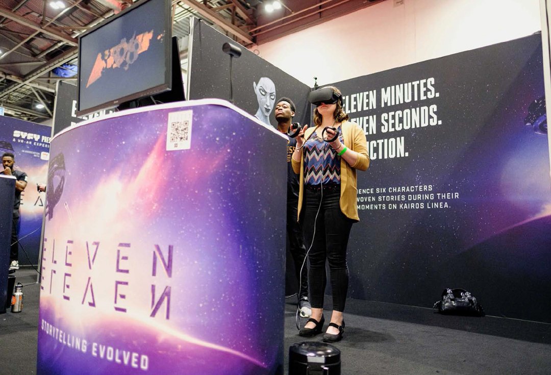 "Eleven Eleven" el  revolucionario proyecto que se inspira en el teatro interactivo.

👇👇👇👇👇👇👇👇👇
cort.as/-JR0Y

<a href="/SYFY_Spain/">SYFY España</a> <a href="/SYFY/">SYFY</a>