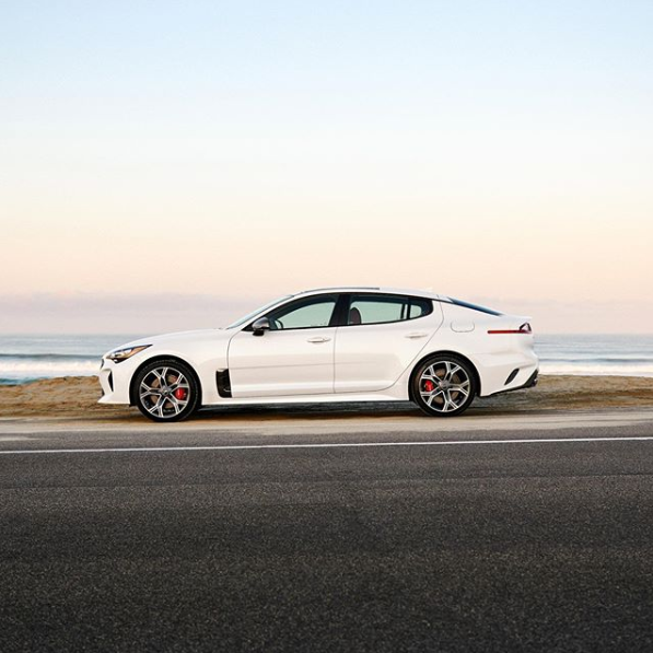 Show off your pearly whites. #KiaStinger bit.ly/2xdykz0