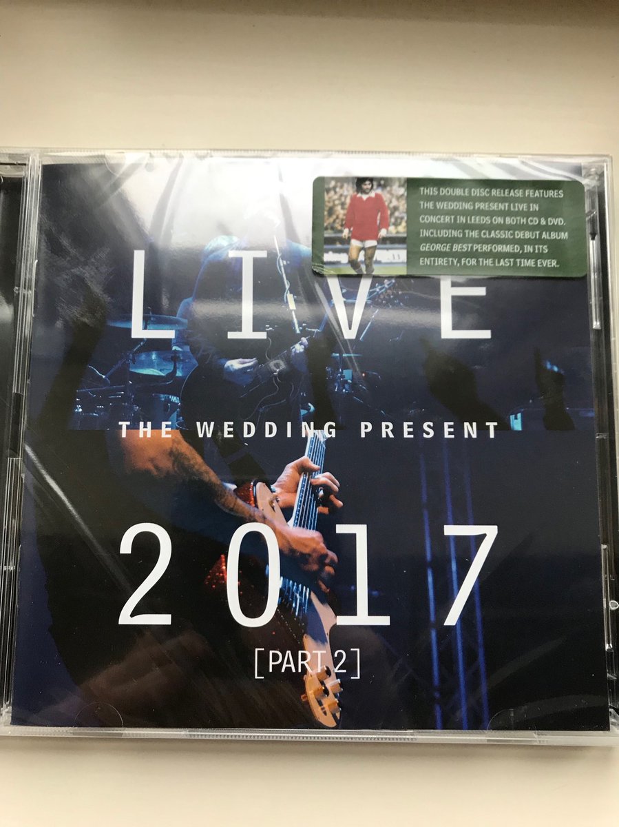 24th wedding anniversary today and got this as a present from the Good Lady Wife. Looking forward to the Bizarro release for our 25th😀⁦<a href="/weddingpresent/">David Gedge</a>⁩ ⁦<a href="/twpmemories2016/">TWPmemories</a>⁩