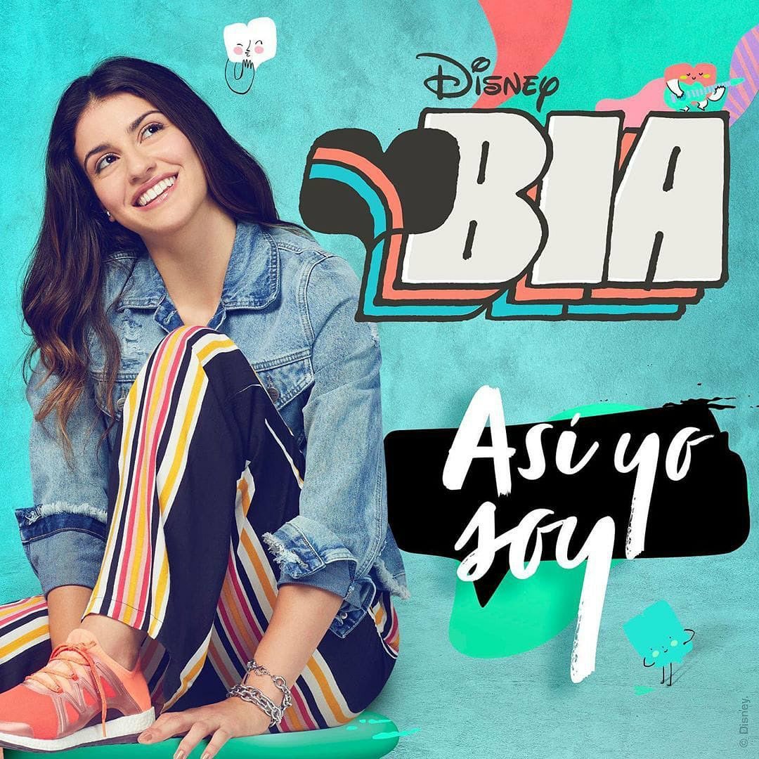 ¡FALTAN 4 DÍAS! #AsiYoSoy #DisneyBia 😍📀🌈