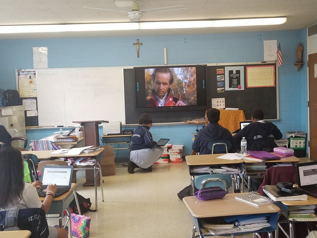 sfa7th's tweet photo. Analyzing the conflict between Tecumseh and William Henry Harrison in the buildup to the War of 1812 with the assistance of our brand new Newline board! Thanks Mr. Silva! @SFABronx https://t.co/h5LCmONCLf