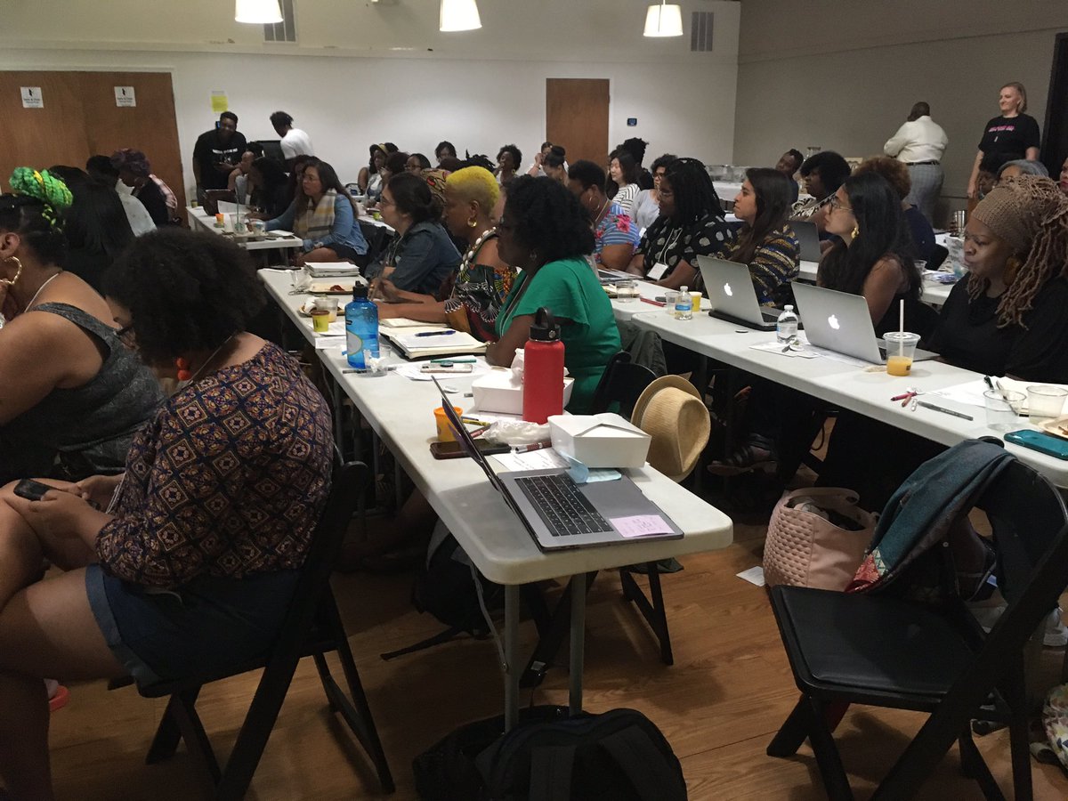 SisterSong_WOC's tweet photo. SisterSong is excited to host our annual “Southern RJ RoundTable”. It is a two day convening encouraging folks to reflect on where we are as a movement and what we want our next steps to be. Together, we are building an even stronger movement and cultivating #SouthernSynergy! https://t.co/hfBlJvKgkK