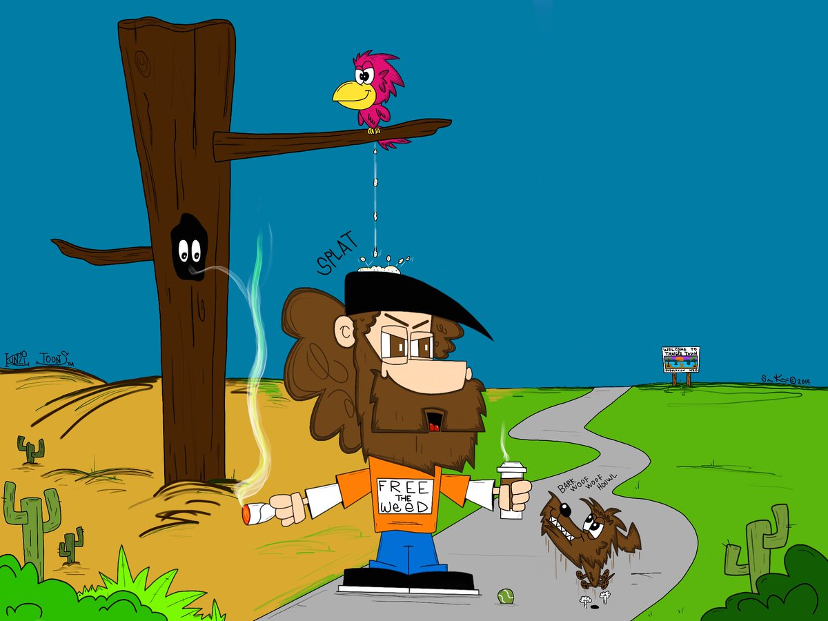 Kunzitoons's tweet photo. #MyLifeIsntPerfectBut looking 4 the good side of things Santiago may seem to be having a bad day, but bird poop is a sign of hope in disguise bringing a person good luck. 

We wish you all a week of hope n good luck🥰
#FelizLunes #webtoon #webcomic #cartoon https://t.co/VSZ0DX7AtL