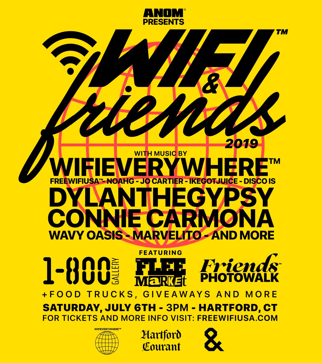 freewifiusa's tweet photo. Saturday, July 6th - We've got a lot going on at Wifi&amp;Friends™ this year.
You should be there!
https://t.co/7MdBOTlmOm for tickets and more info https://t.co/WEM4lKQkwU