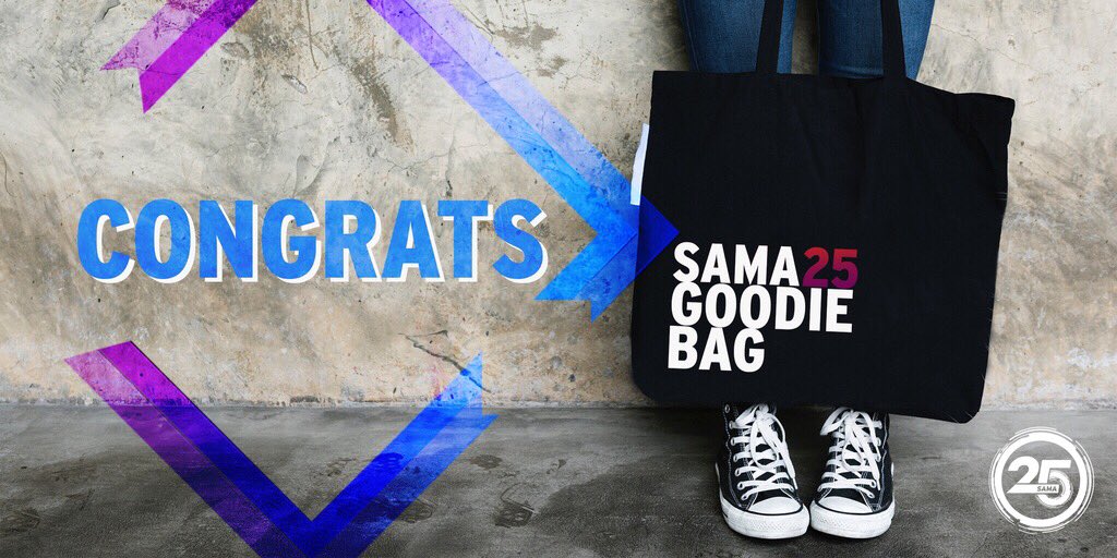 TheSAMAs's tweet image. Shaya izandla for our #SAMA25 Goodie Bag competition winner Ivan Fenner! 🕺🏼🕺🏼 We hope you will thoroughly enjoy your prize!✨