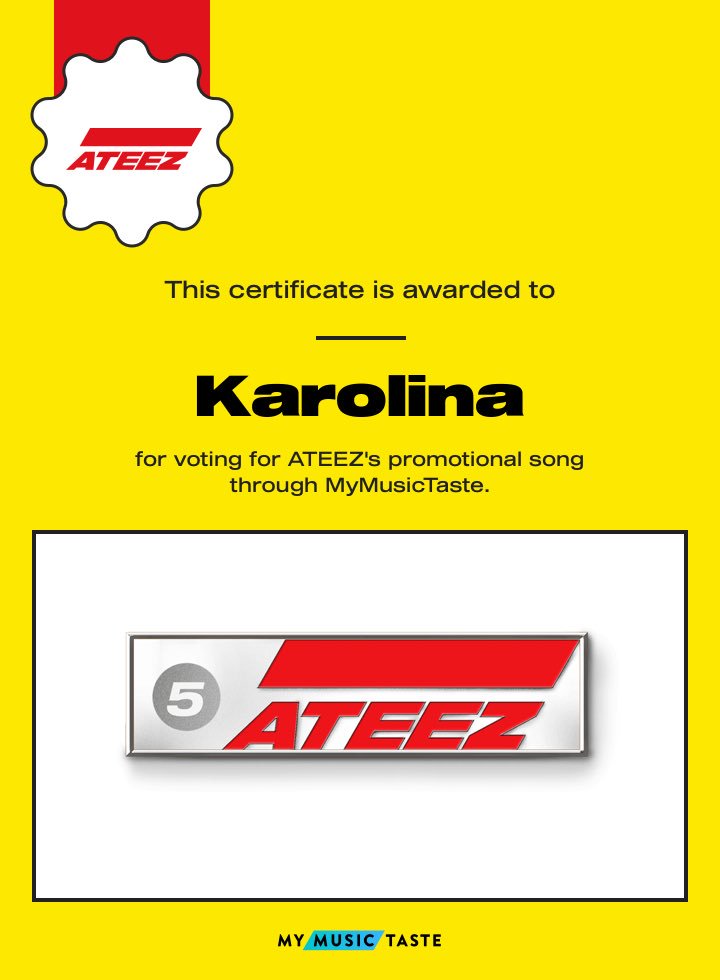 karoleen14's tweet photo. @_mymusictaste #IVotedWithATEEZ both are 🥰 https://t.co/OgGhgd0qlC