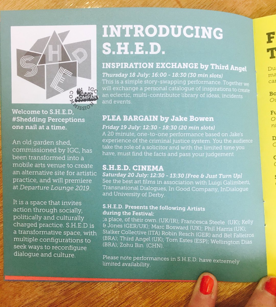 S.H.E.D - Designing Dialogue CIC tweet media