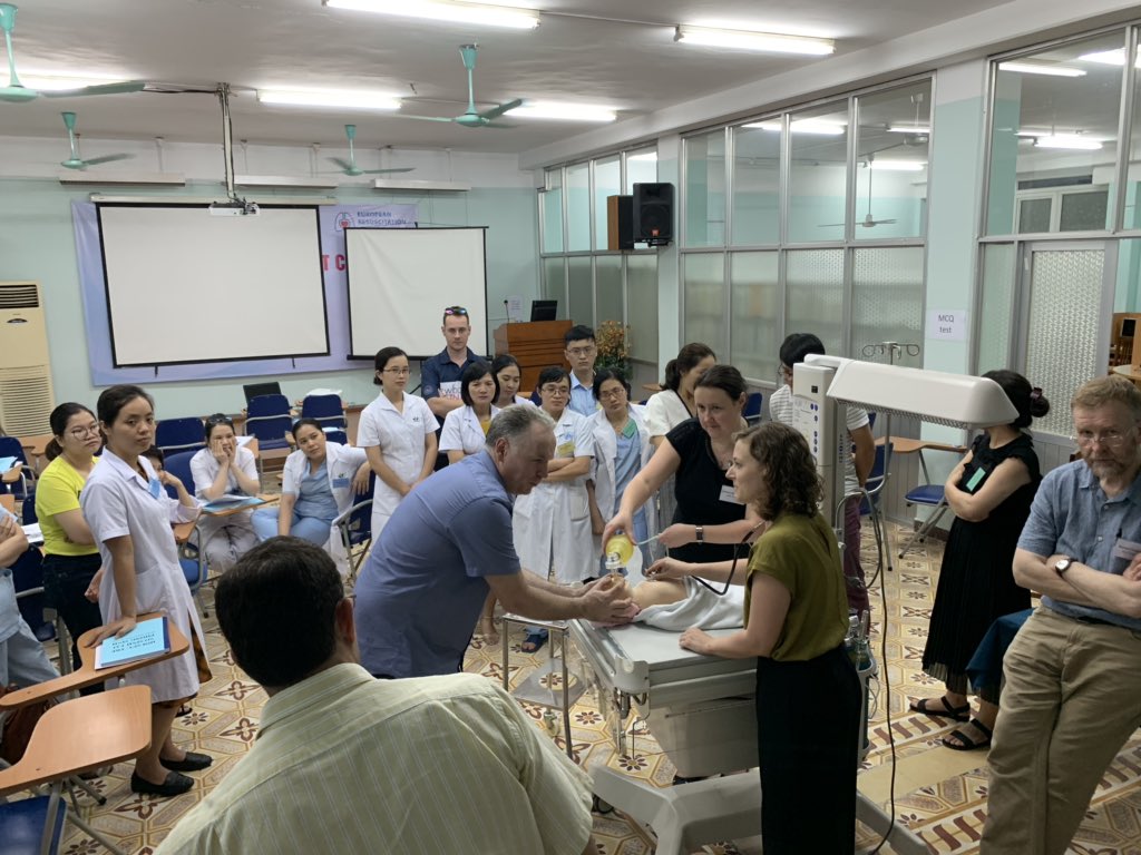Today we ran the first EVER #NLS course in #Vietnam here in Hanoi with <a href="/NewbornsVietnam/">Newborns Vietnam</a>.A massive step forward in neonatal resuscitation for the country.Excellent faculty with engaged candidates @GaryH42 <a href="/ERC_resus/">ERC - European Resuscitation Council</a> <a href="/ASophie315/">Anne-Sophie Bayer</a> @tubman_richard <a href="/ResusCouncilUK/">Resuscitation Council UK</a> <a href="/ChelwestFT/">Chelsea and Westminster Hospital</a> #resus 🇻🇳