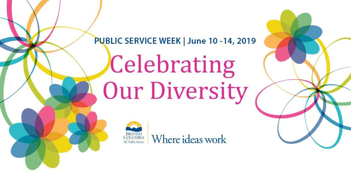 BCPublicService's tweet photo. Happy Public Service Week to all you splendid public servants across B.C. We couldn’t do it without you and your diverse talents, perspectives and ideas. #NPSW https://t.co/obFjhANi6S