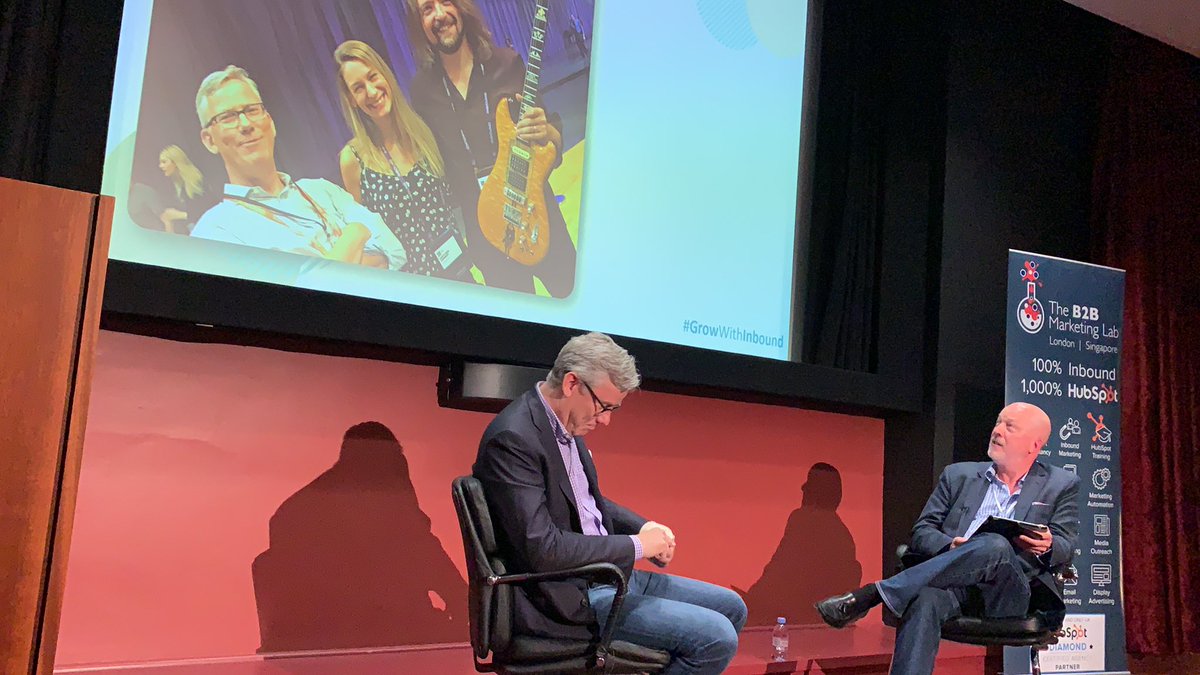 ChrisHLACE's tweet photo. Brian Halligan, CEO of Hubspot, talking all things inbound at #GrowWithInbound https://t.co/ipxWbLN0QI