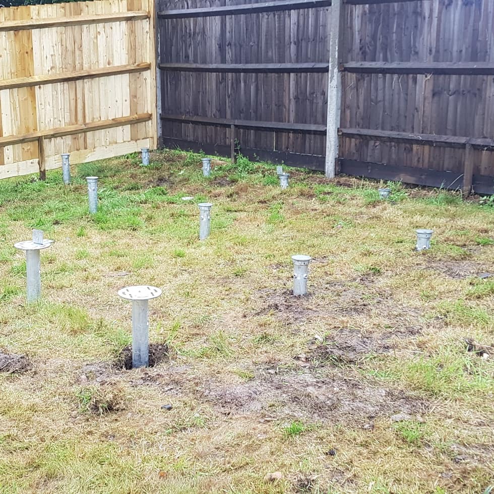 IpcWindows's tweet image. Groundscrews have been installed this afternoon for our new composite garden room showroom. Under 3 hours to install with NO MESS!.