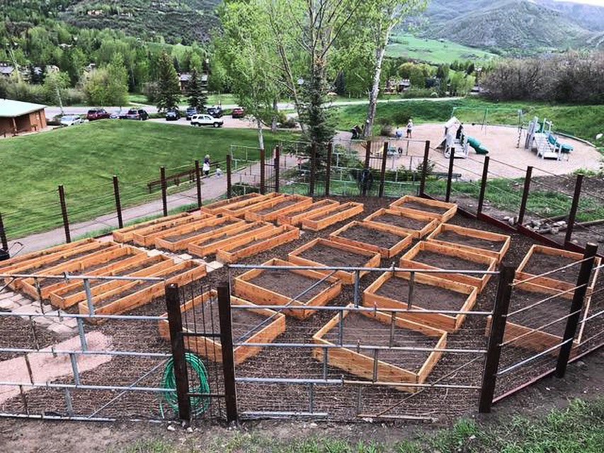 SnowmassREC's tweet photo. The new Community Garden at Cathy Robinson park will be open for registration, Monday June 10th. Please visit https://t.co/PSRZkdg6SP to purchase a box online or call the Recreation Center Front Desk at 970-922-2240 with your desired box number. This is a first come first serve https://t.co/KWuu33DucL