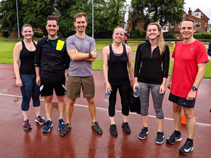 wearemago's tweet photo. Congratulations to our 6 committed runners for completing the Stretford @parkrunuk last Saturday in the rain! Keep up the hard work! π₯ππ»ββοΈππΌββοΈ
#workactivity #teameffort #running https://t.co/lqWLmKxJDZ