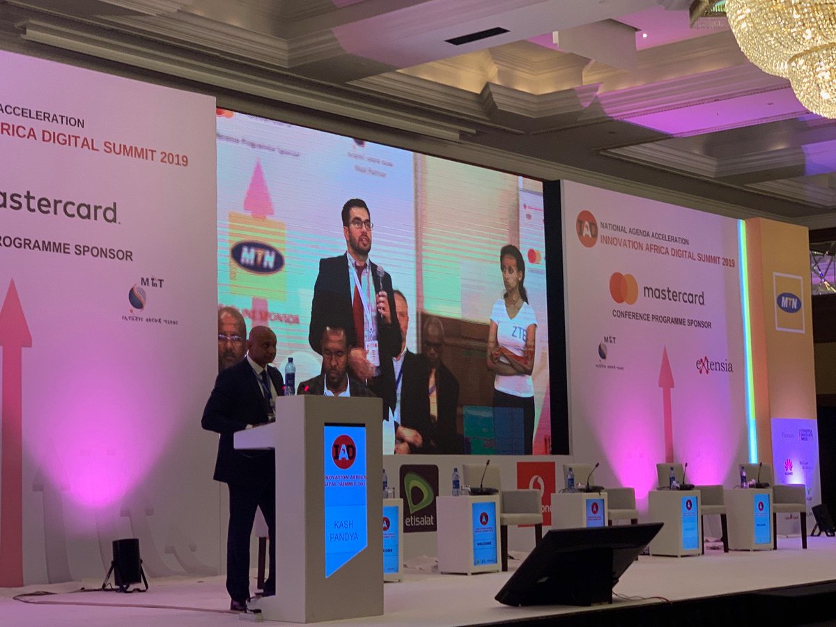HeliosTowers's tweet photo. Photos from earlier today, where CEO @KashPandya_HT presented and took questions on the benefits of the independent TowerCo business model for mobile operators, end users and the countries in which we operate. #IADSummit https://t.co/LvHL0HUAJ1