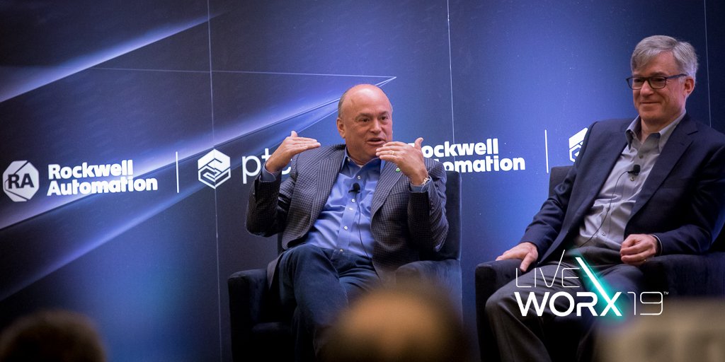 "If #IoT allows you to monitor, control and optimize the machines, then #AR is IoT for people. It allows you to monitor and optimize people," says @JimHeppelmann, CEO, <a href="/PTC/">PTC</a> #LiveWorx #IIoT #DigitalTransformation