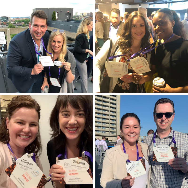 Skyword's tweet photo. Just a few attendees from #Forward19 who are #BetterTogether because they found their better halves! https://t.co/YAjXCNqv6S