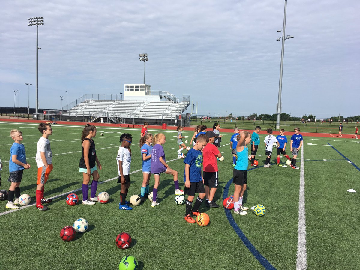 Jagsoccergirls's tweet photo. Great first day of 
Jag Summer Soccer Camp!! @midlohhssoccer https://t.co/bhouA1zFgi