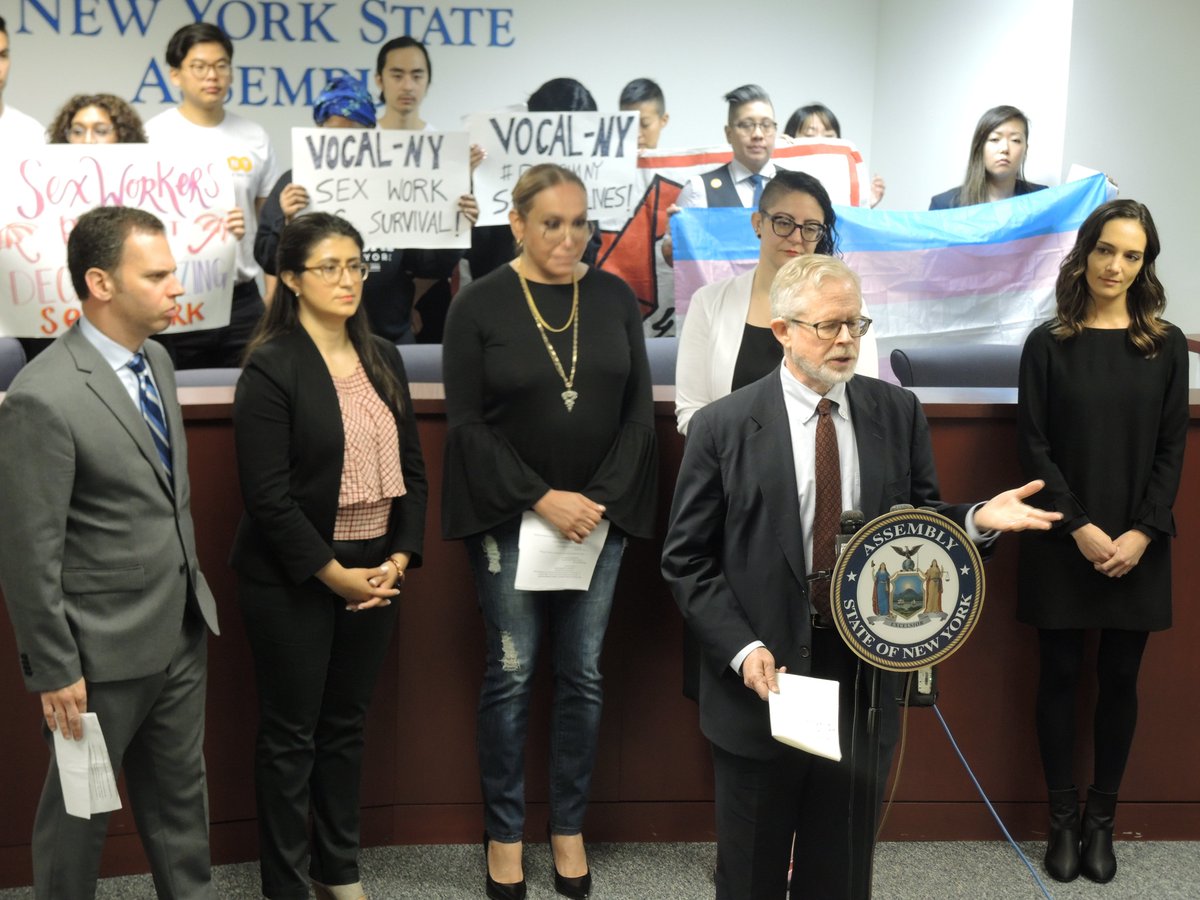 Richard Gottfried (@dickgottfried) on Twitter photo This morning I joined <a href="/DecrimNY/">@decrimny.bsky.social</a>, <a href="/VOCALNewYork/">VOCAL-NY</a>, Julia <a href="/SalazarSenate/">NYS Senator Julia Salazar</a>, @AMDanQuart, Sen. @jessicaramos & advocates to announce our legislation to decriminalize sex work in New York state. This morning I joined <a href="/DecrimNY/">@decrimny.bsky.social</a>, <a href="/VOCALNewYork/">VOCAL-NY</a>, Julia <a href="/SalazarSenate/">NYS Senator Julia Salazar</a>, @AMDanQuart, Sen. @jessicaramos & advocates to announce our legislation to decriminalize sex work in New York state.